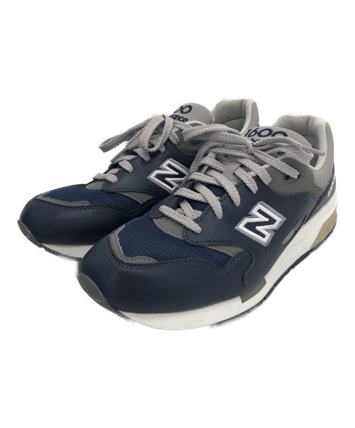 NEW BALANCE（ニューバランス）NEW BALANCE (ニューバランス) スニーカー ネイビー×グレー サイズ:28cmの古着・服飾アイテム