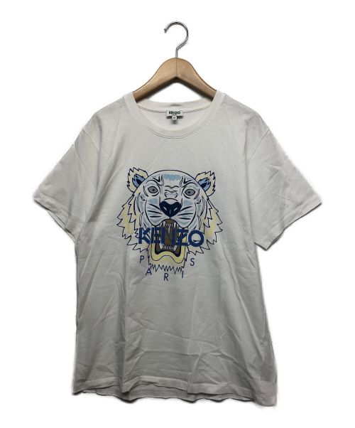 KENZO（ケンゾー）KENZO (ケンゾー) プリントカットソー ホワイト サイズ:Mの古着・服飾アイテム