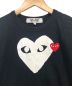 COMME des GARCONS (コムデギャルソン) 半袖カットソー ブラック サイズ:M：3980円