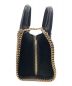 STELLA McCARTNEY (ステラマッカートニー) VELVET TINY HAND BAG ブラック：25000円