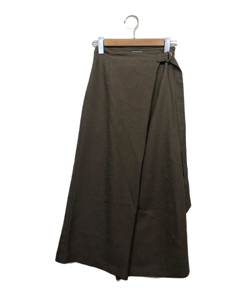 MACKINTOSH PHILOSOPHY（マッキントッシュフィロソフィー）MACKINTOSH PHILOSOPHY (マッキントッシュフィロソフィー) 巻きスカート グリーン サイズ:Mの古着・服飾アイテム