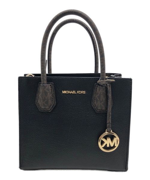 MICHAEL KORS（マイケルコース）MICHAEL KORS (マイケルコース) ミニハンドバッグ ブラウンの古着・服飾アイテム