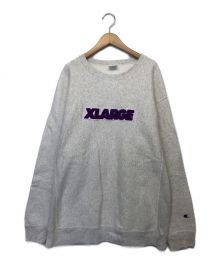 Champion × X-LARGE（Champion × X-LARGE）の古着「スウェット」｜ライトグレー