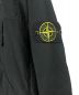 中古・古着 STONE ISLAND (ストーンアイランド) ガーメントダイ フリースライナー フーデッドジャケット ブラック サイズ:M：100000円