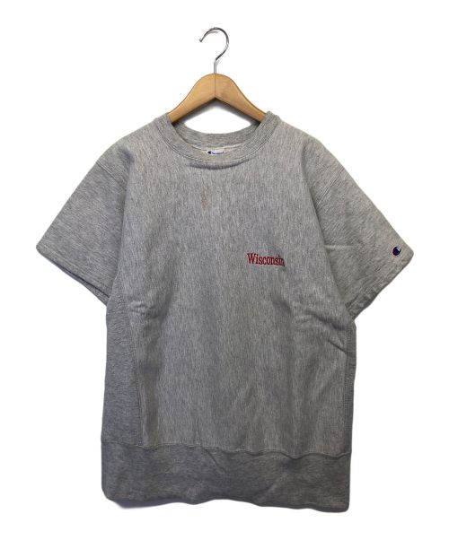 Champion REVERSE WEAVE（チャンピオン リバース ウィーブ）Champion REVERSE WEAVE (チャンピオンリバースウィーブ) 半袖カットソー グレー サイズ:Lの古着・服飾アイテム