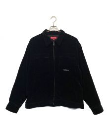 SUPREME（シュプリーム）の古着「CORDUROY ZIP JACKET」｜ブラック