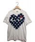 PLAY COMME des GARCONS（プレイ コムデギャルソン）の古着「Tシャツ」｜ホワイト