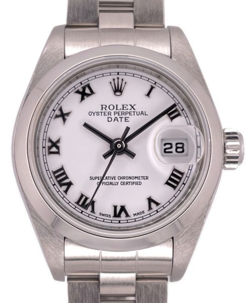 ROLEX（ロレックス）ROLEX (ロレックス) オイスターパーペチュアルデイト Ref.79160 白文字盤 サイズ:26mmの古着・服飾アイテム