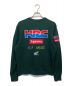 SUPREME (シュプリーム) FOX RACING (フォックスレーシング) クルーネックスウェット グリーン サイズ:S：14000円