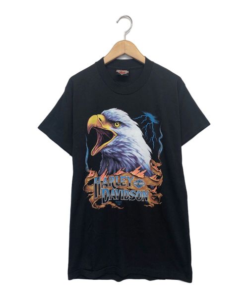 HARLEY-DAVIDSON（ハーレーダビッドソン）HARLEY-DAVIDSON (ハーレーダビッドソン) Tシャツ ブラック サイズ:Mの古着・服飾アイテム