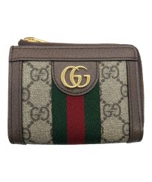 GUCCI（グッチ）の古着「ジップアラウンドウォレット」｜ブラウン