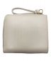 JIL SANDER (ジルサンダー) CREDIT CARD PURSE GIROL字ファスナー財布 アイボリー：22000円