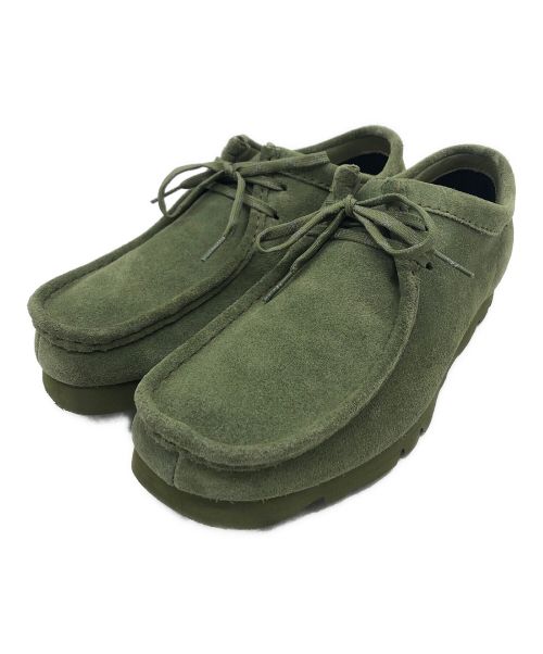 CLARKS（クラークス）CLARKS (クラークス) デザートシューズ グリーン サイズ:UK7 1/2の古着・服飾アイテム