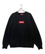 SUPREMEシュプリーム）の古着「BOX LOGO CREWNECK」｜ブラック