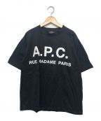 A.P.C.アーペーセー）の古着「半袖Tシャツ」｜ブラック