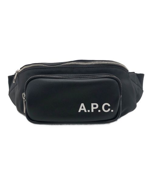 A.P.C.（アーペーセー）A.P.C. (アーペーセー) ボディーバッグ ブラックの古着・服飾アイテム