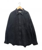 BEAUTY&YOUTH UNITED ARROWSビューティーアンドユースユナイテッドアローズ）の古着「コットンシャツ」｜ブラック