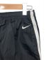 中古・古着 NIKE (ナイキ) スナップボタンナイロンパンツ ブラック サイズ:不明：5000円