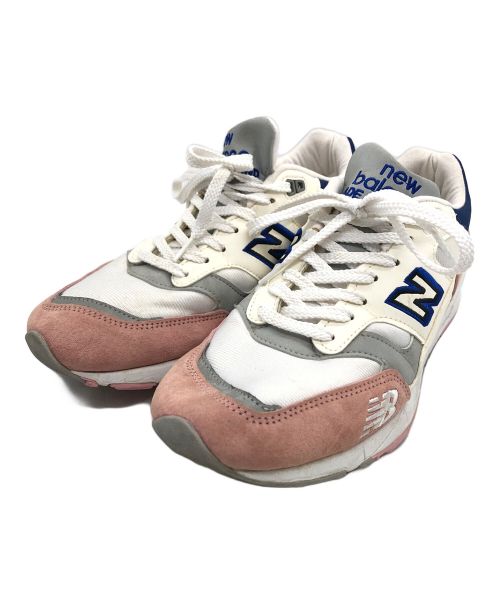 NEW BALANCE（ニューバランス）NEW BALANCE (ニューバランス) スニーカー ピンク×ホワイト サイズ:8　1/2の古着・服飾アイテム