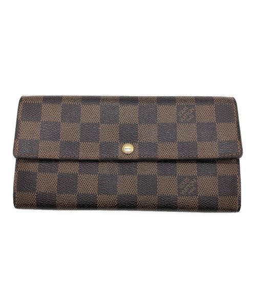 LOUIS VUITTON（ルイ ヴィトン）LOUIS VUITTON (ルイ ヴィトン) 長財布 ブラウンの古着・服飾アイテム