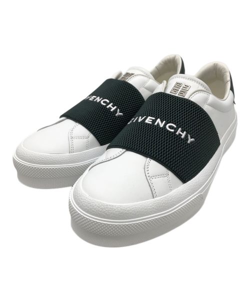 GIVENCHY（ジバンシィ）GIVENCHY (ジバンシィ) スニーカー ホワイト×グリーン サイズ:40cmの古着・服飾アイテム