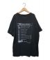 中古・古着 MM6 Maison Margiela (エムエムシックス メゾンマルジェラ) Tシャツ ブラック サイズ:M：9000円