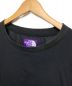 中古・古着 THE NORTHFACE PURPLELABEL (ザ・ノースフェイス パープルレーベル) ナイロンロングTシャツ ブラック サイズ:XL：7000円