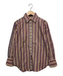 ETRO（エトロ）の古着「長袖シャツ」｜イエロー×レッド