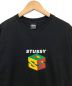 OLD STUSSY (オールドステューシー) 半袖プリントTシャツ ブラック サイズ:M：16000円