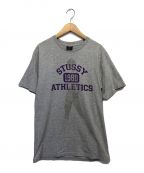 OLD STUSSYオールドステューシー）の古着「半袖プリントTシャツ」｜グレー