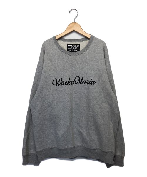 WACKO MARIA（ワコマリア）WACKO MARIA (ワコマリア) クルーネックスウェット グレー サイズ:Lの古着・服飾アイテム