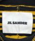 JIL SANDER (ジルサンダー) ジャガードニット イエロー×ブラック サイズ:S：8000円