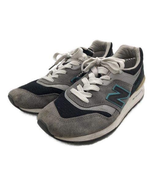 NEW BALANCE（ニューバランス）NEW BALANCE (ニューバランス) スニーカー グレー×ブラック サイズ:24.5cmの古着・服飾アイテム