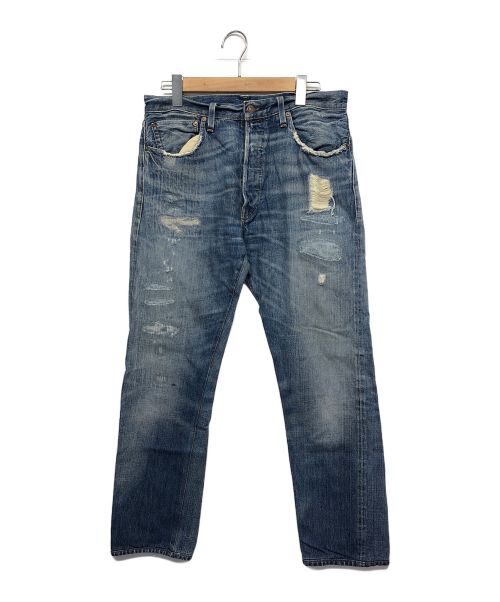 LEVI'S VINTAGE CLOTHING（リーバイス ビンテージ クロージング）LEVI'S VINTAGE CLOTHING (リーバイス ビンテージ クロージング) ダメージデニムパンツ ブルー サイズ:86cm(W34)の古着・服飾アイテム