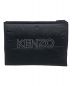 KENZO（ケンゾー）の古着「Nylon Tiger Embroidered Large Pouch」｜ブラック