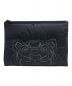 KENZO (ケンゾー) Nylon Tiger Embroidered Large Pouch ブラック：7000円