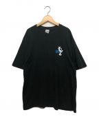 stussyステューシー）の古着「00's Tシャツ」｜ブラック×ブルー