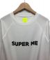 WCJ (ダブルシージェイ) SUPER ME SWEAT TOP ホワイト サイズ:FREE：5000円