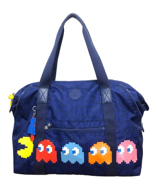 Kipling（キプリング）Kipling (キプリング) PAC-MAN (パックマン) ボストンバッグ ネイビーの古着・服飾アイテム