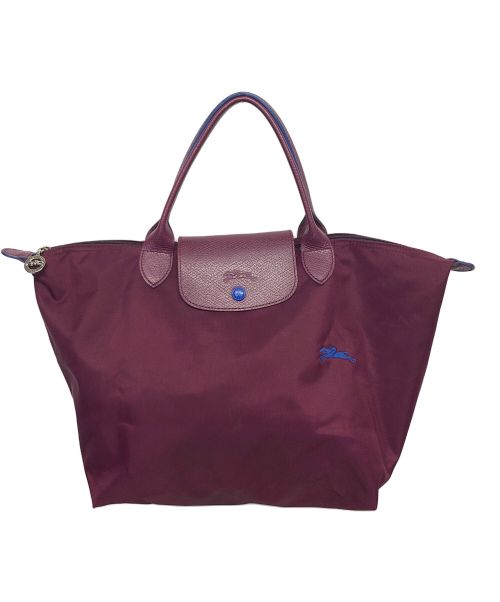 LONGCHAMP（ロンシャン）LONGCHAMP (ロンシャン) 折り畳みトートバッグ ボルドーの古着・服飾アイテム