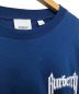 中古・古着 BURBERRY LONDON (バーバリーロンドン) 半袖Tシャツ ブルー×ホワイト サイズ:M：17000円