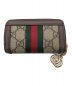 GUCCI (グッチ) キーケース ベージュ×ブラウン：20000円