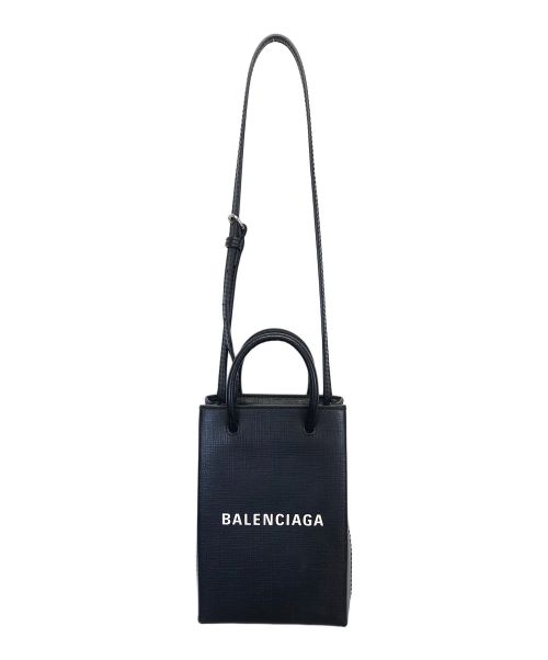 BALENCIAGA（バレンシアガ）BALENCIAGA (バレンシアガ) ショルダーバッグ ブラックの古着・服飾アイテム