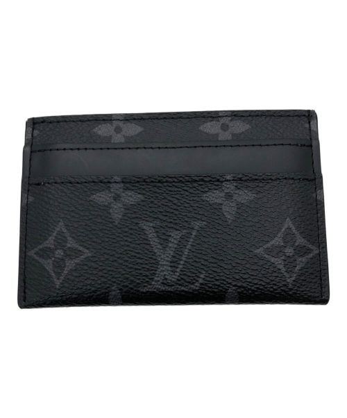 LOUIS VUITTON（ルイ ヴィトン）LOUIS VUITTON (ルイ ヴィトン) カードケース ブラックの古着・服飾アイテム