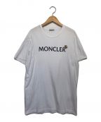 MONCLERモンクレール）の古着「ロゴワッペンTシャツ」｜ホワイト