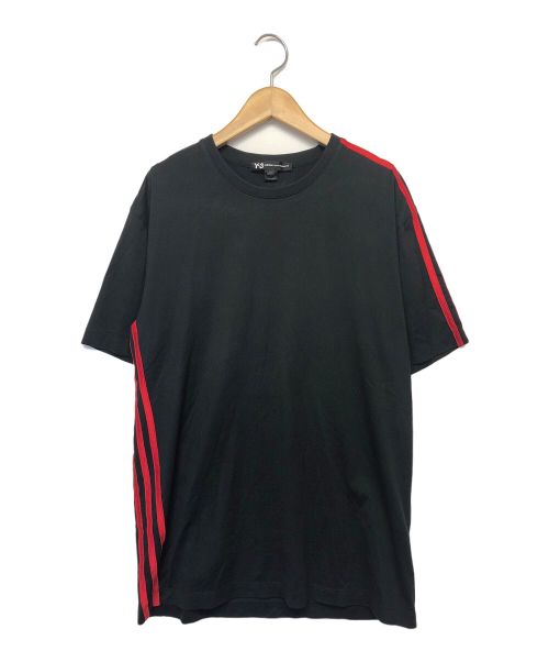 Y-3 adidas（ワイスリー×アディダス）Y-3 adidas (ワイスリー×アディダス) 半袖Tシャツ ブラック サイズ:Sの古着・服飾アイテム