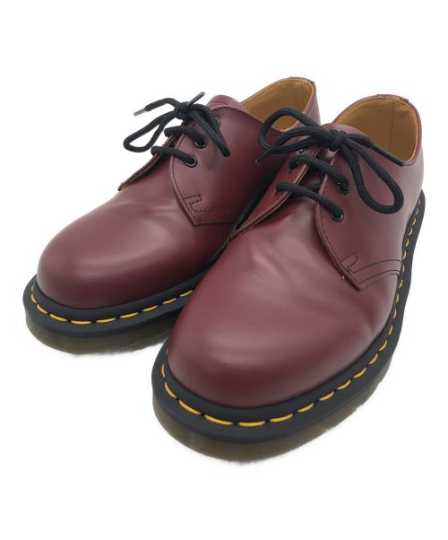 Dr.Martens（ドクターマーチン）Dr.Martens (ドクターマーチン) レザーシューズ ブラック×ボルドー サイズ:25cmの古着・服飾アイテム