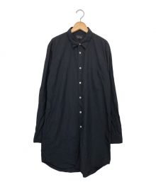 COMME des GARCONS HOMME PLUS（コムデギャルソンオムプリュス）の古着「ロングシャツ」｜ブラック