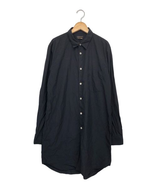 COMME des GARCONS HOMME PLUS（コムデギャルソンオムプリュス）COMME des GARCONS HOMME PLUS (コムデギャルソンオムプリュス) ロングシャツ ブラック サイズ:Mの古着・服飾アイテム