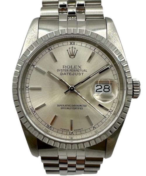 ROLEX（ロレックス）ROLEX (ロレックス) デイトジャスト36 16220 シルバー文字盤の古着・服飾アイテム